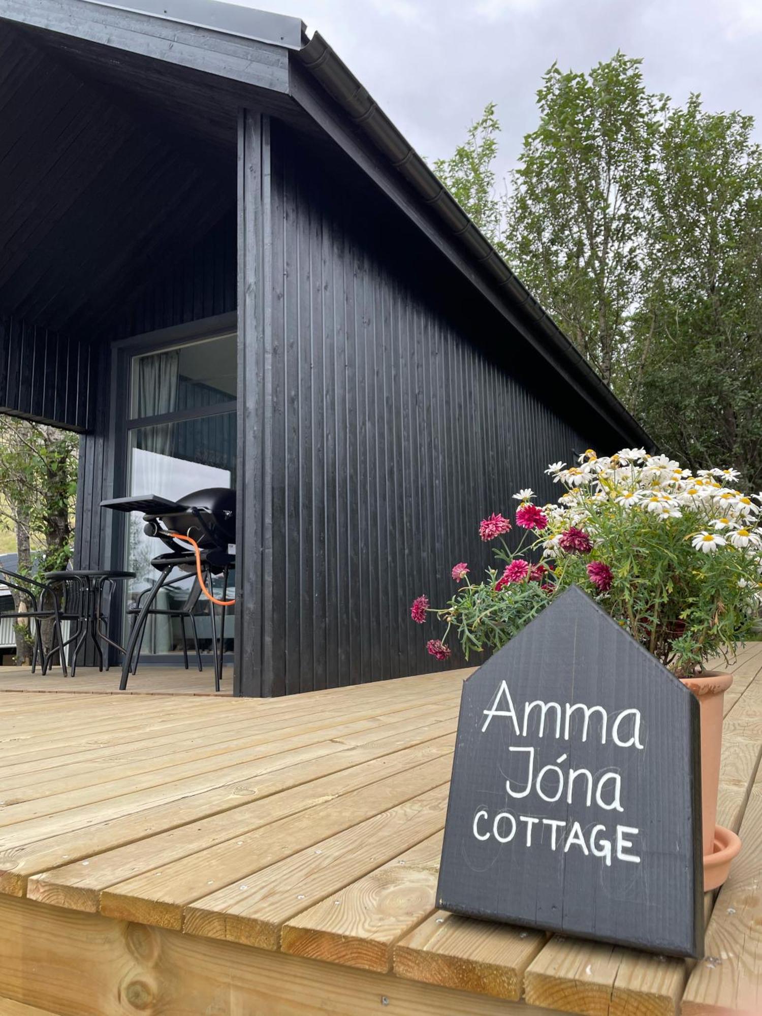 Amma Jona Villa Hvolsvollur Bagian luar foto